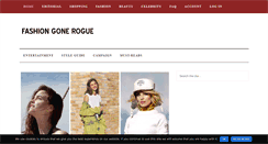 Desktop Screenshot of fashiongonerogue.com
